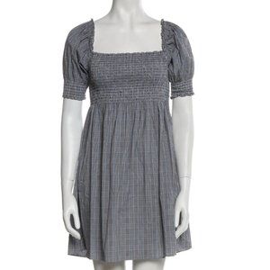 Hill House Athena Nap Dress check pattern Small S